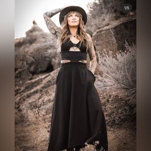 Sew Much Love Black Luna Dress